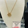 ダイヤネックレス　K18　フラワー　店頭販売中！