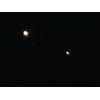 『木星と土星…12/23（水、17:57撮影しました）』