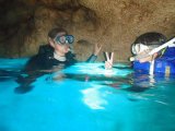 沖縄　ダイビング　青の洞窟　スノーケリング　体験ダイビング