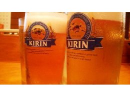 最初の一杯KIRIN生ビール（中）一番搾り３２４円