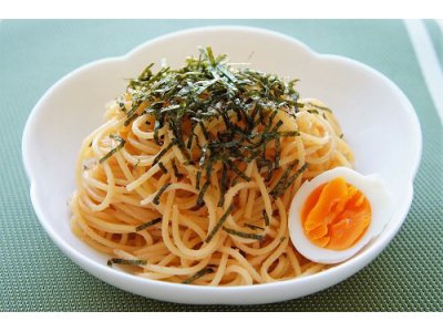 明太パスタ