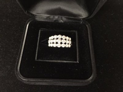 1カラット プラチナ(PT900)ダイヤリング お買取りさせて頂きました