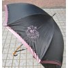 体感温度７度涼しい紫外線カット率99％かわいい桜骨の晴雨兼用傘。