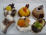 秋用のケーキ