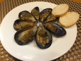 ムール貝のガーリックバター焼き