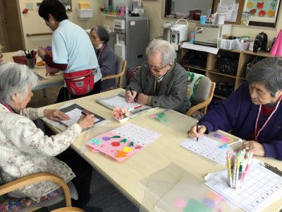 三寒四温。