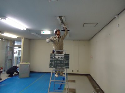 市民センター耐震改修電気設備工事