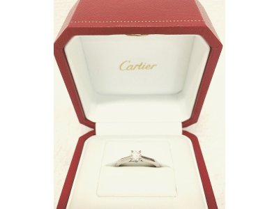 カルティエ ダイヤリングお買い取り