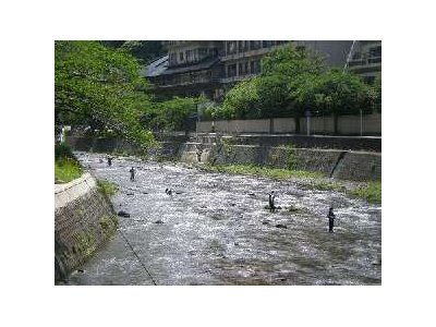 東北の名湯あつみ温泉に宿泊して、鮎釣りを楽しみましょう！！