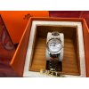 【エルメス　HERMES　CL4.221　クリッパー　ナクレ　ピンクシェル文字盤　SS/GPG　レディース　美中古】高価買取させていただきました!!　腕時計の買取はプロの買取査定士にお任せください。　ロレックス　オメガ　オーデマ・ピゲ　ブライトリング　パテック・フィリップ　カルティエ　チュードル　ブルガリ　パネライ　ヴィトン　ジャガー・ルクルト　シャネル　バシュロン・コンスタンタン　ウブロ　などなど高価買取♪