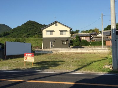 国道11号線沿いの貸土地