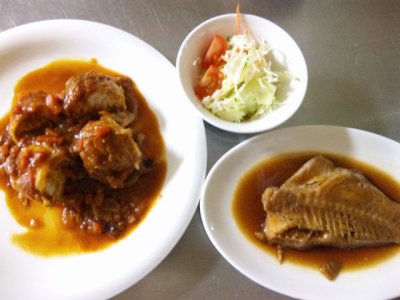 夕食