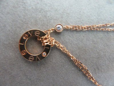 カルティエ ミニラブ・ネックレス・ペンダントをお買取りさせていただきました。