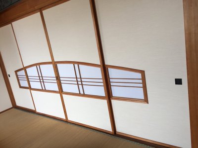ふすまをお納めしました(^ ^)