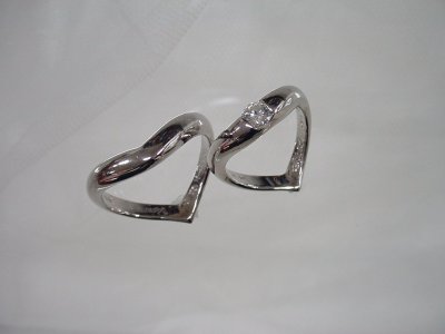 結婚指輪　婚約指輪オリジナル手づくり致します。
