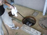 排水管内高圧洗浄