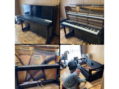 北区新川　アップライトピアノ解体