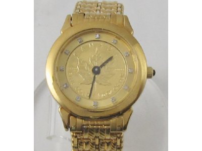 エルジンのクォーツ腕時計　メイプルリーフの買取りをしました！(ブランド、西宮市、兵庫県、質屋)
