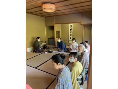 五万石藤まつり市民茶会　岡崎城公園　葵松庵