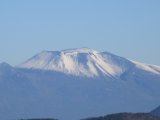 浅間山も雪化粧