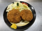 メンチカツ定食