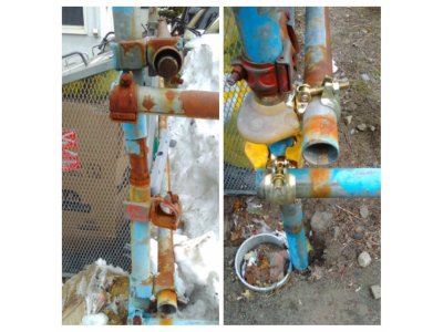 駐車場 鉄管補修 札幌市豊平区 便利屋タクミ