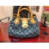 ☆入手困難なアイテムも高価買取☆　【LOUIS VUITTON　ルイ・ヴィトン　M95020　プリーティ　モノグラム・デニム　ハンドバッグ　レア　中古品】高価買取させて頂きました!!　断捨離・買い替え・生前整理・遺品整理など是非、ご依頼下さい(^-^)!!　大黒屋のプロの買取鑑定査定士がしっかり査定させて頂きます!!　ここ最近買い取り依頼が急増中♪　相場が高い今が売り時です!!