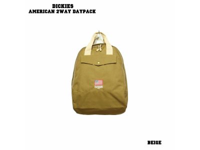 レトロなデザイン＆ラウンドフォルムのデイパック＜DK AMERICAN 2WAY DAYPACK＞