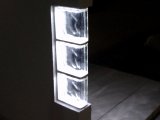 LED内臓ガラスブロックの施工例です。
