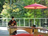 明日10/31蓼科湖のほとりで紅葉祭りの筝コンサートがあります。