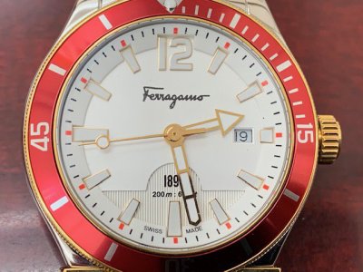 フェラガモ 腕時計 お買取りさせて頂きました。 電池切れ買取OKです。