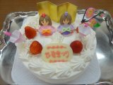 【ひな祭りケーキ】