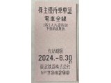 東武鉄道株主優待乗車証　特価販売785円