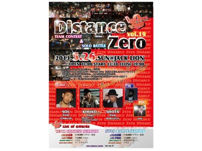 Distance Zero vol.19詳細!!