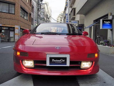 トヨタＭＲ-２ GT　Ｔバールーフ スーパーレッドⅡ フルノーマル ワンオーナー車です。