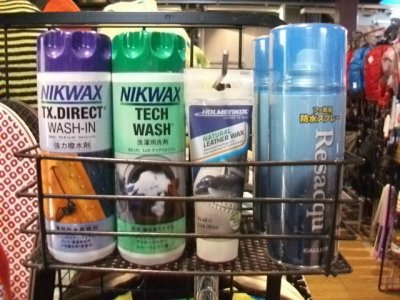 スノーウェアーのお手入れにNIKWAX！