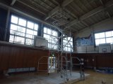 松戸市の体育館の水銀灯交換工事