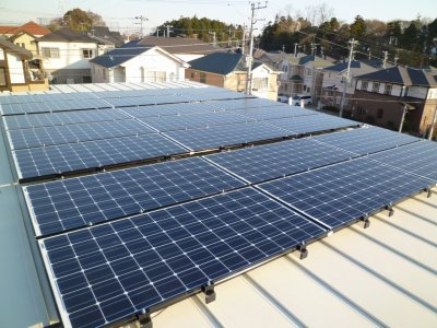 カナディアンソーラー製太陽光発電工事④