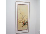 酒井抱一「梅椿に鶯図」