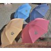 幼稚園、保育園のご卒園の記念品に、安全で、開閉簡単な骨の強い二つ折り傘。
