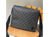 ルイヴィトン メッセンジャーバッグ ダミエ グラフィット ロゴ シンプル LOUIS VUITTON