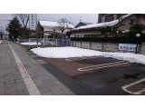 会津若松市内駐車場除雪　　３台分！