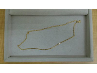 K18ネックレス買取しました。質岡崎質屋岡崎市貴金属ジュエリー金プラチナダイヤモンド時計ロレックスオメガブランドバックルイヴィトンシャネルエルメス携帯スマートフォン商品券株主優待券図書カードクオカードのお買取は地域No1安心高価買取&質の大黒屋質岡崎店にお任せ下さい。