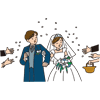 キリスト教式の結婚式
