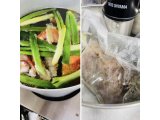 休日だからできる、時間のかかる料理ですよ。
