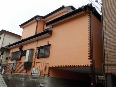 塗装工事川越市コスモスペイントの住宅外部の修理