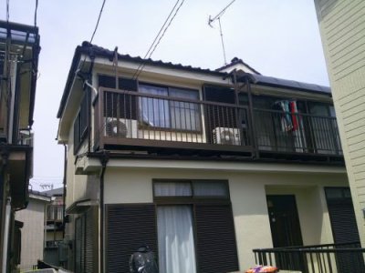 外壁塗装川越市コスモスペイントの塗り替え工事
