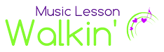 Walkin' Music Lesson
