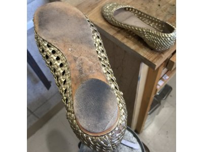 カカト修理