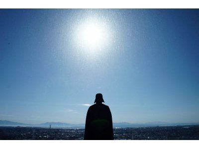 晴れた朝